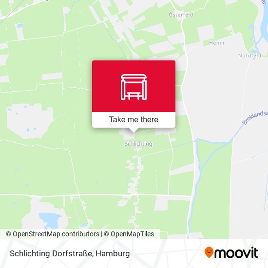 Schlichting Dorfstraße map
