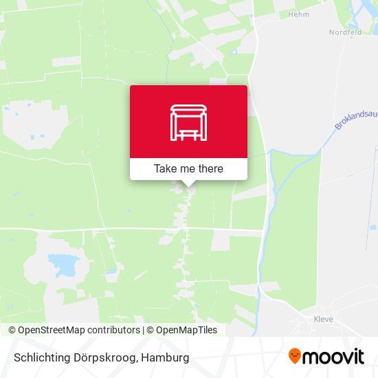 Schlichting Dörpskroog map