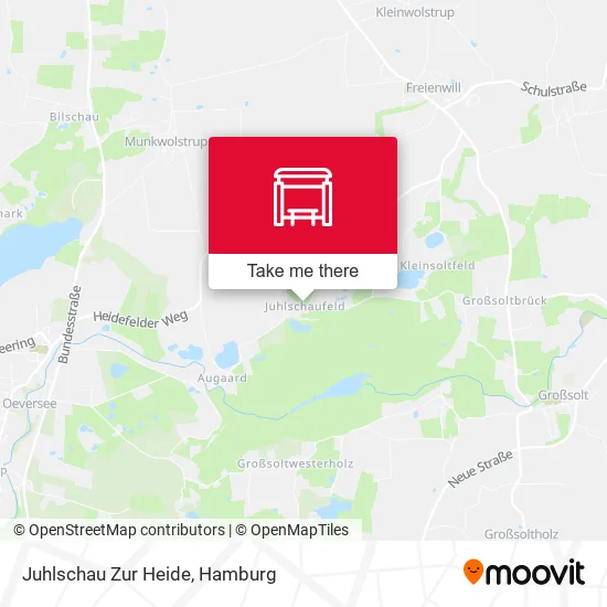 Карта Juhlschau Zur Heide