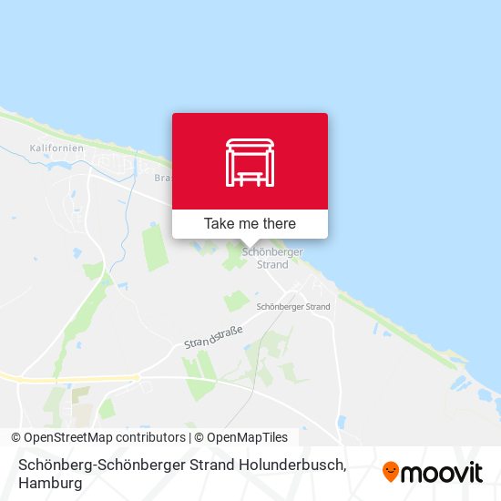 Schönberg-Schönberger Strand Holunderbusch map