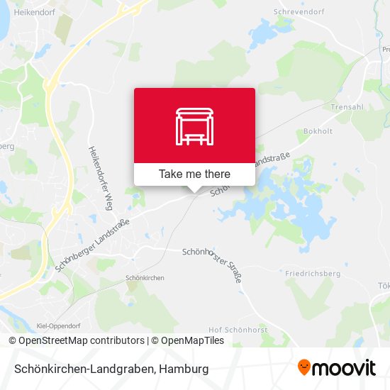 Schönkirchen-Landgraben map