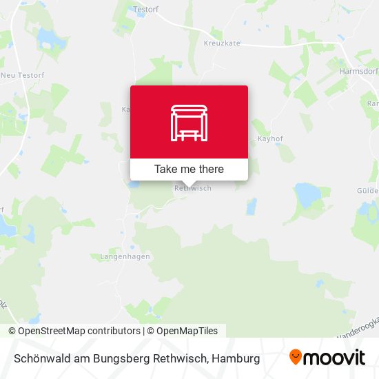 Schönwald am Bungsberg Rethwisch map