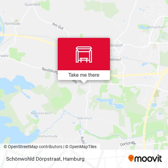 Schönwohld Dörpstraat map