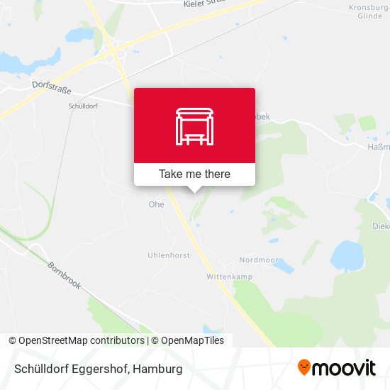 Schülldorf Eggershof map