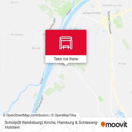 Карта Schülp(B Rendsburg) Kirche