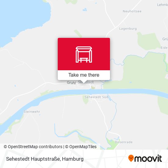 Sehestedt Hauptstraße map