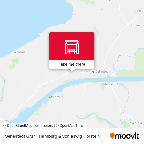 Карта Sehestedt Gruhl