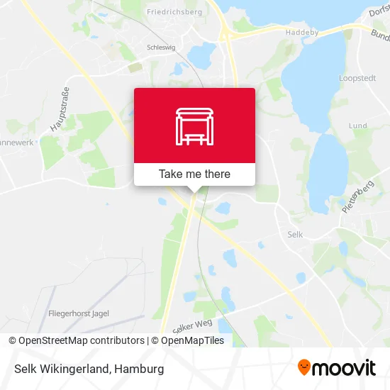Карта Selk Wikingerland