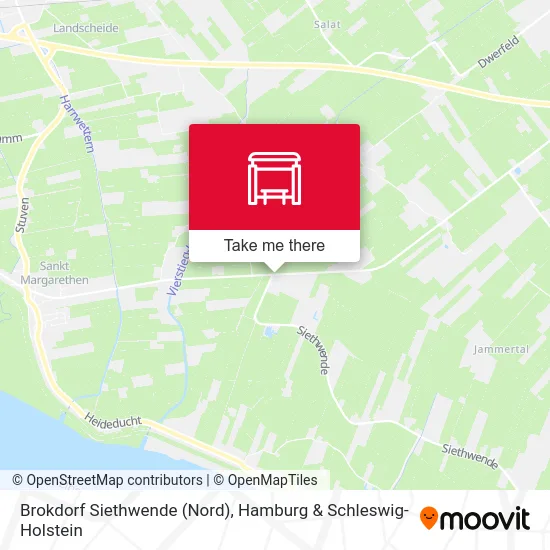 Карта Brokdorf Siethwende (Nord)