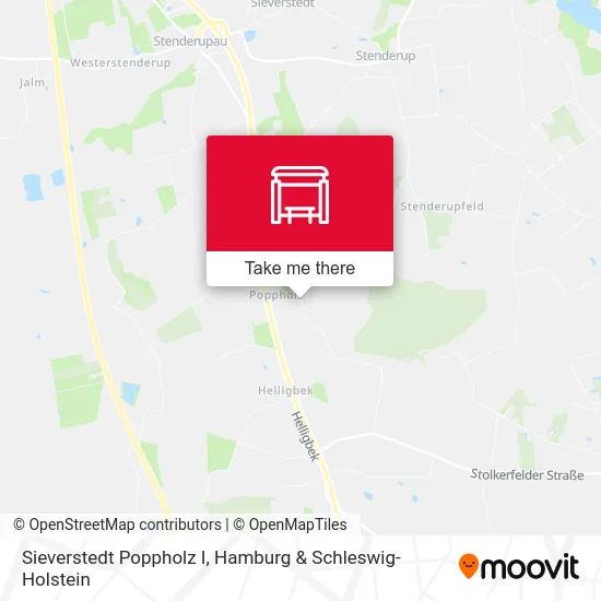 Карта Sieverstedt Poppholz I