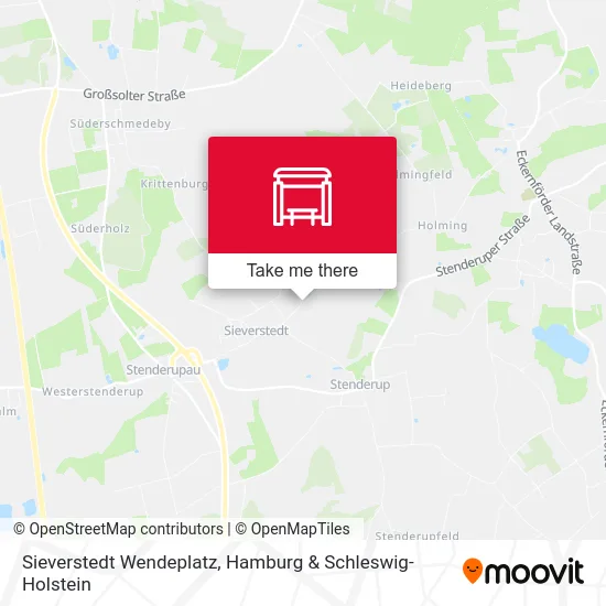 Карта Sieverstedt Wendeplatz