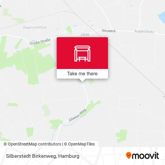 Карта Silberstedt Birkenweg