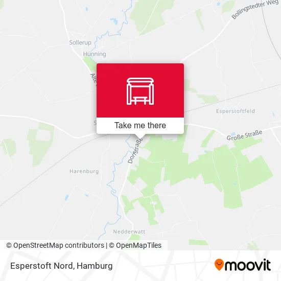Карта Esperstoft Nord