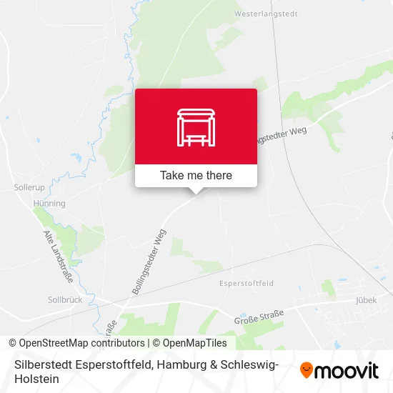 Карта Silberstedt Esperstoftfeld