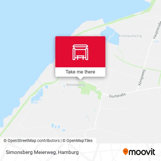 Карта Simonsberg Meierweg