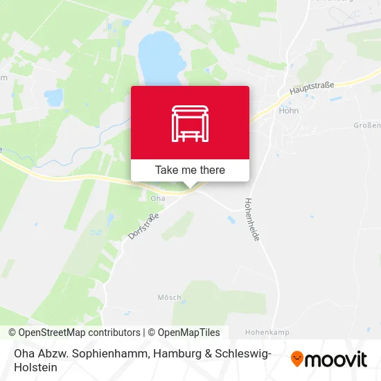 Карта Oha  Abzw. Sophienhamm