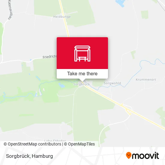 Карта Sorgbrück