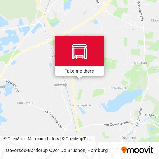 Oeversee-Barderup Över De Brüchen map