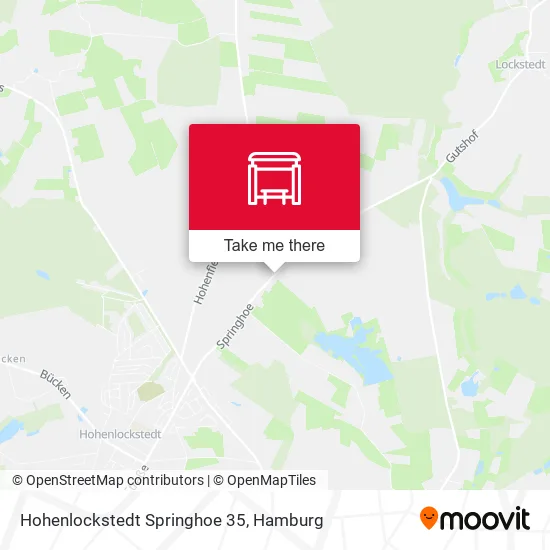 Карта Hohenlockstedt Springhoe 35