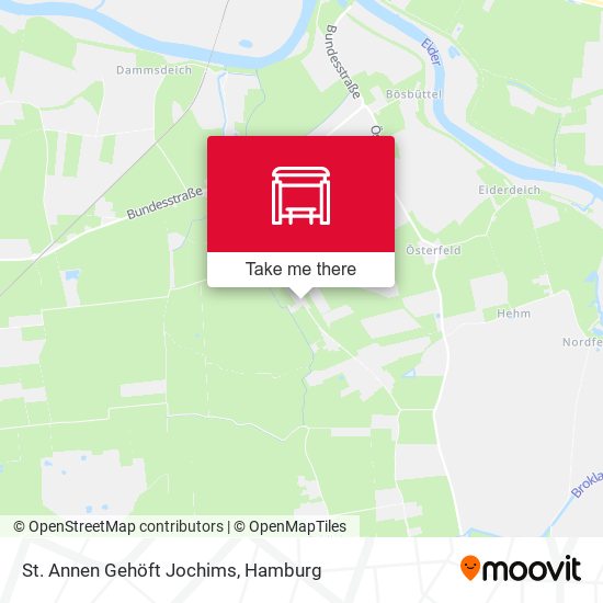 St. Annen Gehöft Jochims map