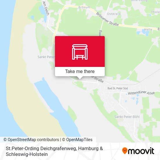 Карта St.Peter-Ording Deichgrafenweg