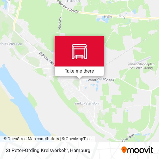 St.Peter-Ording Kreisverkehr map