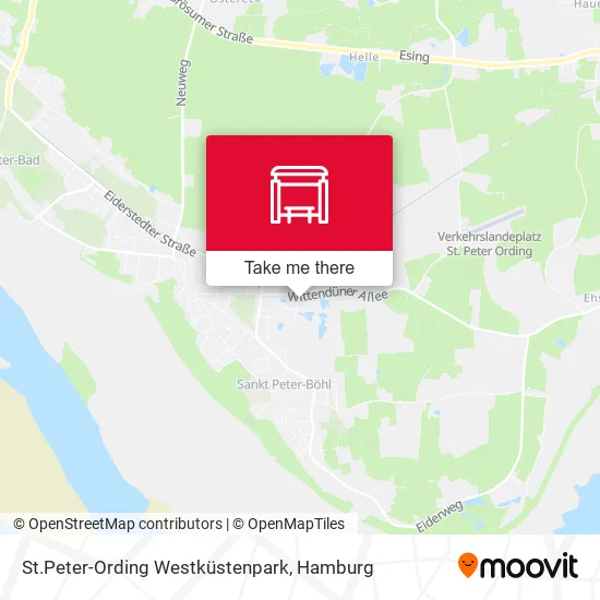 Карта St.Peter-Ording Westküstenpark