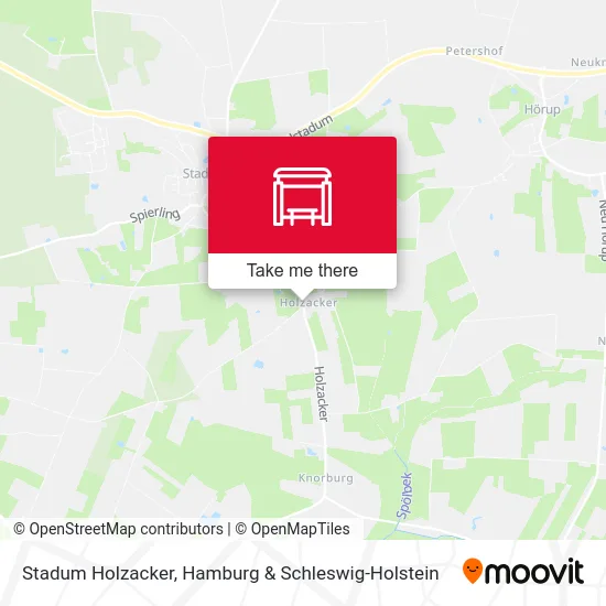 Карта Stadum Holzacker