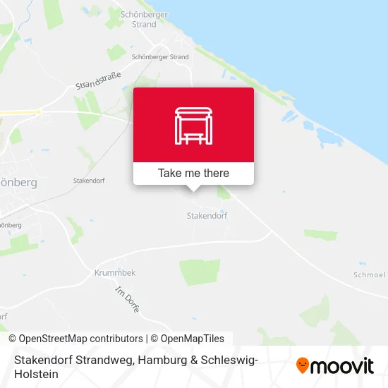 Карта Stakendorf Strandweg