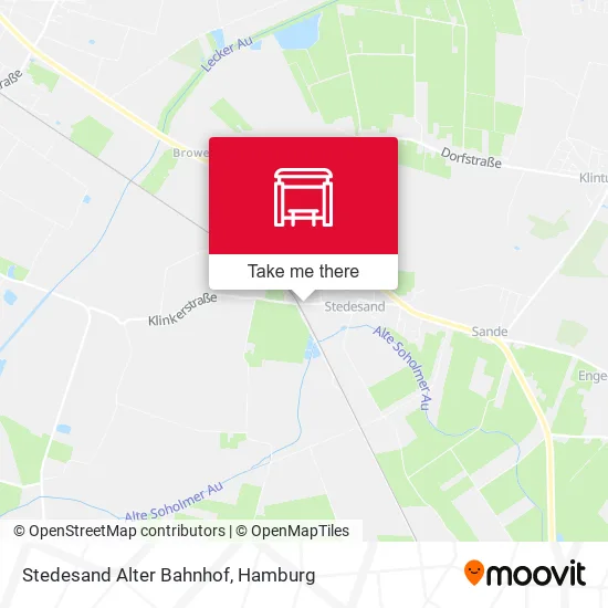 Карта Stedesand Alter Bahnhof