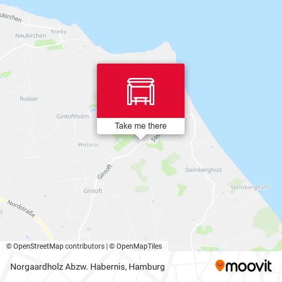 Карта Norgaardholz Abzw. Habernis