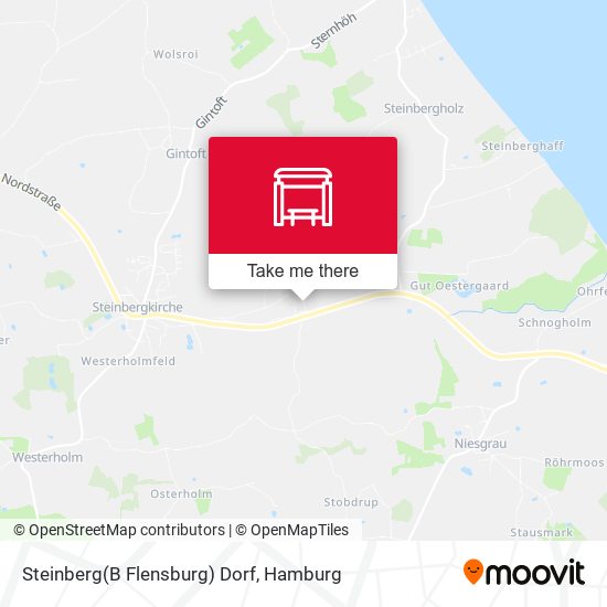 Steinberg(B Flensburg) Dorf map
