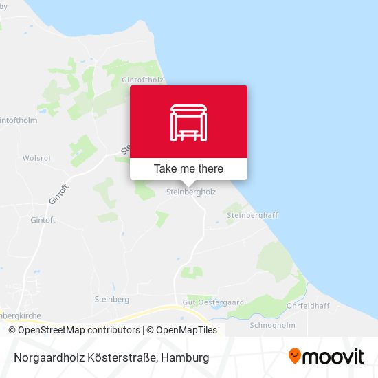 Norgaardholz Kösterstraße map