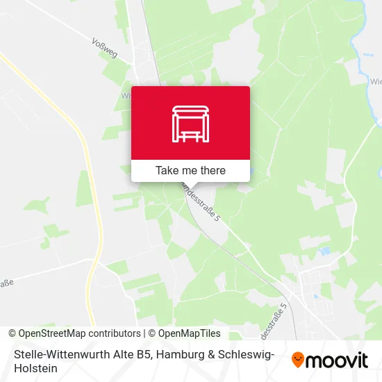 Карта Stelle-Wittenwurth Alte B5