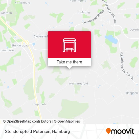 Stenderupfeld Petersen map