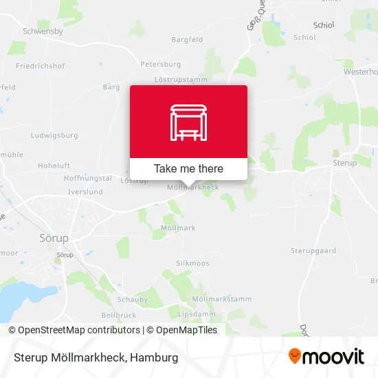 Карта Sterup Möllmarkheck