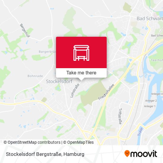 Stockelsdorf Bergstraße map