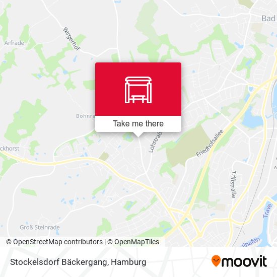 Stockelsdorf Bäckergang map
