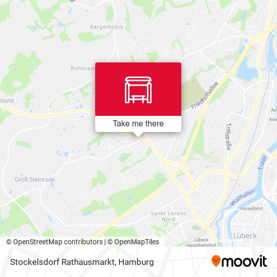Stockelsdorf Rathausmarkt map