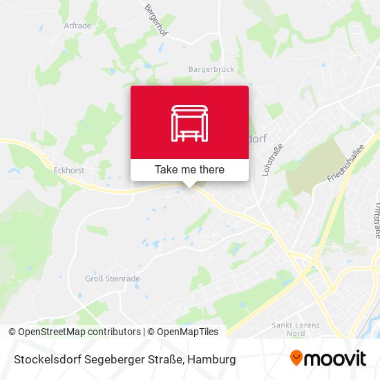 Stockelsdorf Segeberger Straße map