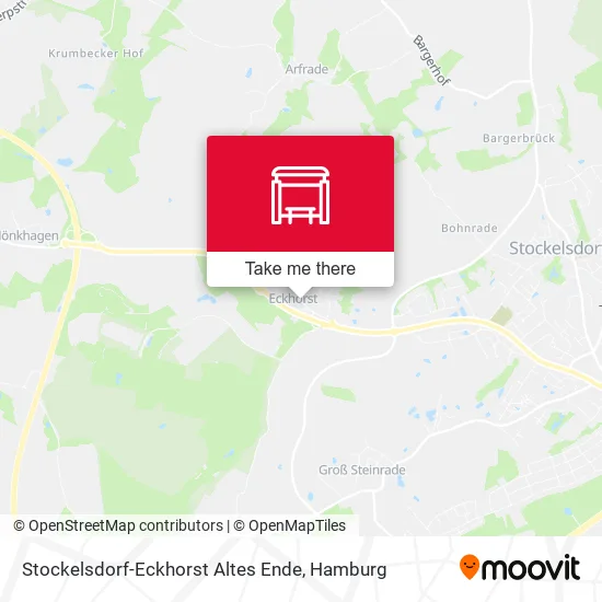 Карта Stockelsdorf-Eckhorst Altes Ende