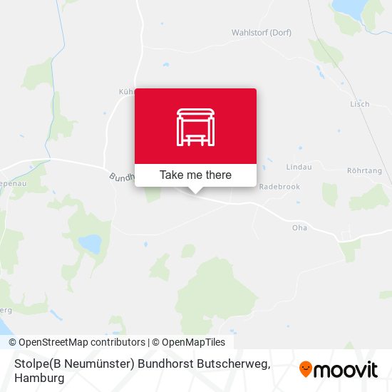 Stolpe(B Neumünster) Bundhorst Butscherweg map