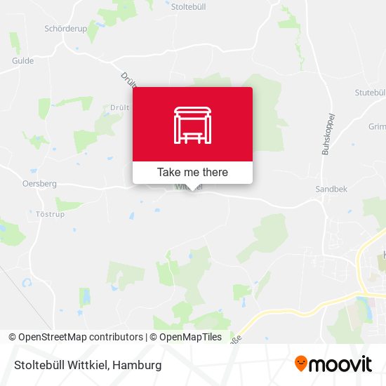 Stoltebüll Wittkiel map