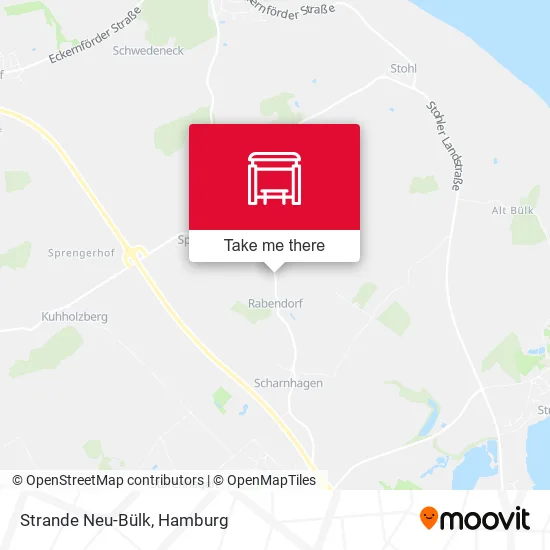 Карта Strande Neu-Bülk
