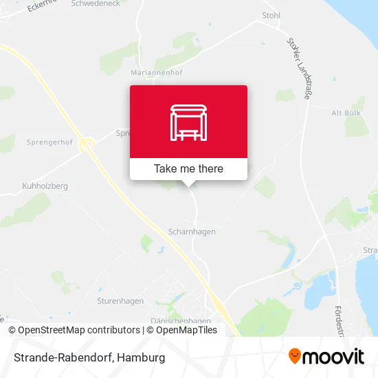Карта Strande-Rabendorf