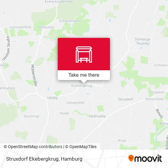 Карта Struxdorf Ekebergkrug