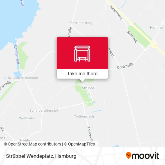 Карта Strübbel Wendeplatz
