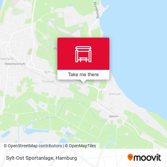 Карта Sylt-Ost Sportanlage