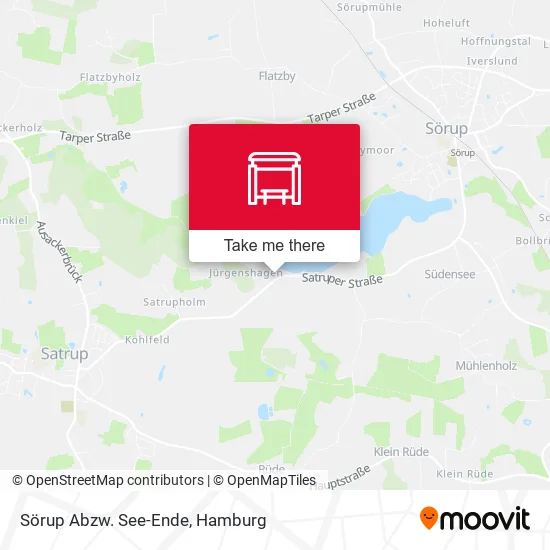 Карта Sörup Abzw. See-Ende