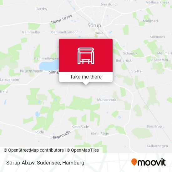 Sörup Abzw. Südensee map
